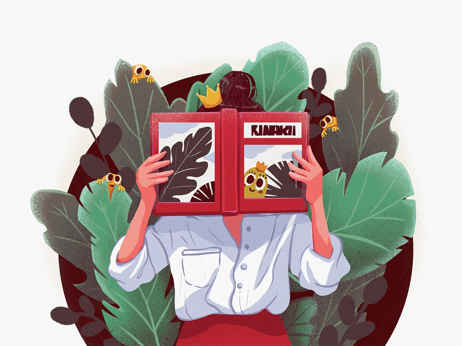 Editorial Storytelling SaaS Illustration