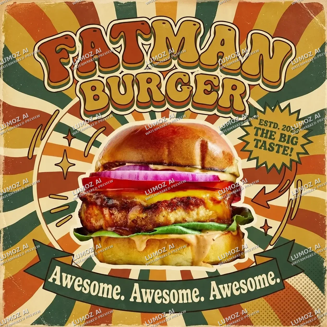 Fatman Burger Social Media Campaign